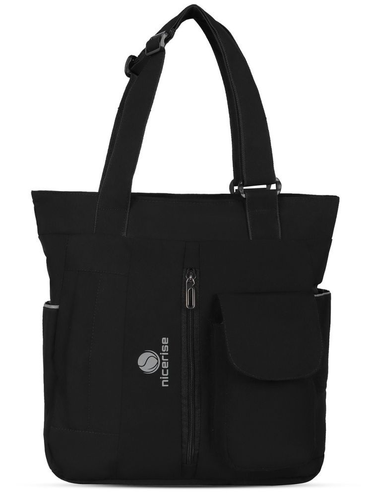     			NICE BAG Shoulder Bag Polyster Set of 1 ( Black )