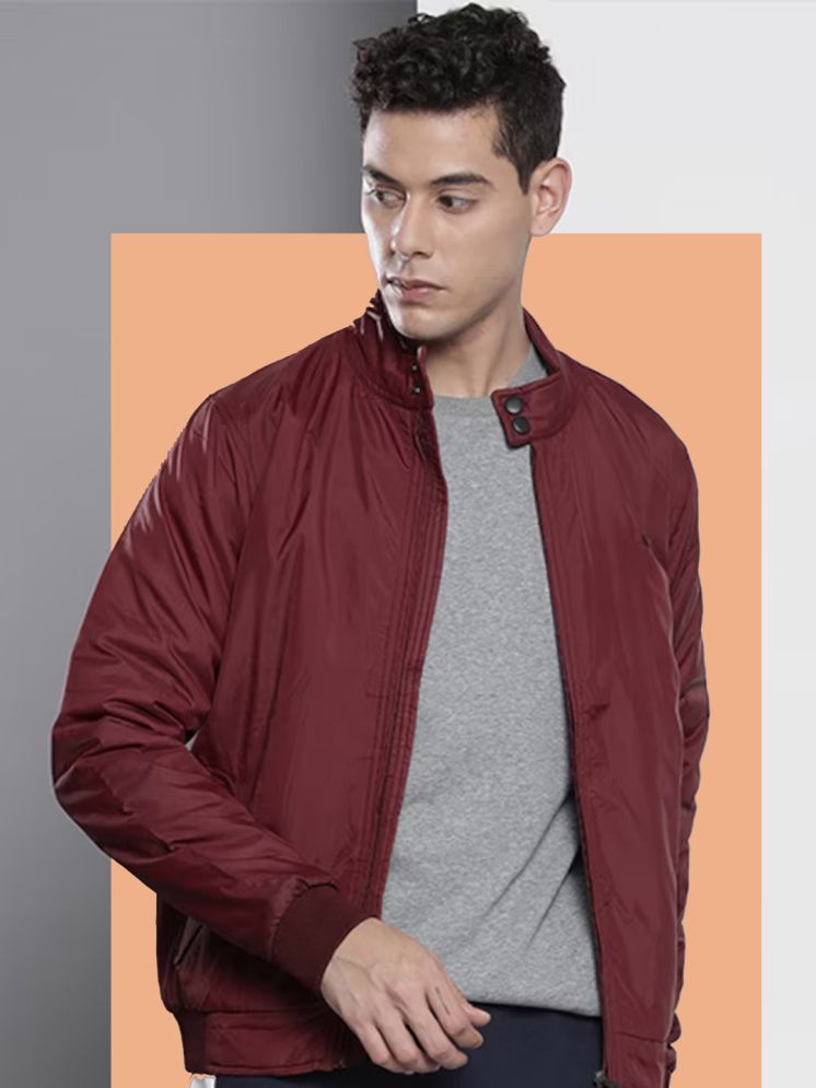     			XFOX Polyester Men's Windcheater Jacket - Maroon ( Pack of 1 )