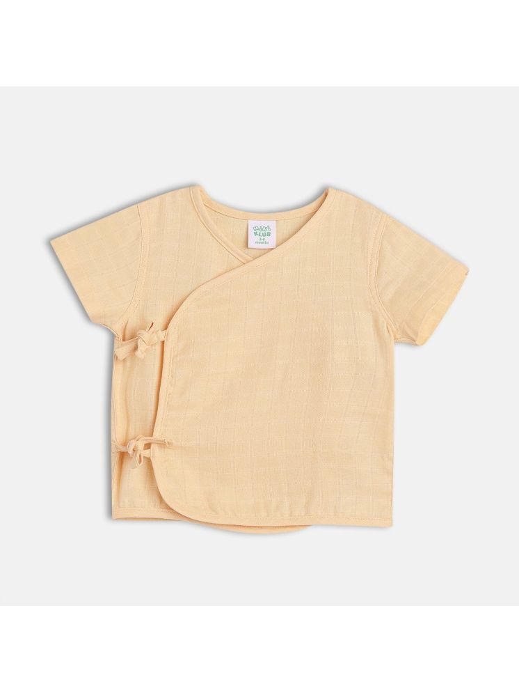     			MINI KLUB Pack of 1 Unisex for Baby Cotton Top ( Yellow )