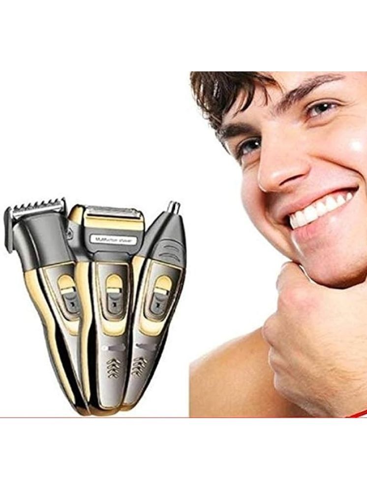     			OCEAN THREEZ 3 in 1 Multicolor Cordless Multigrooming Kit With 60 minutes Runtime