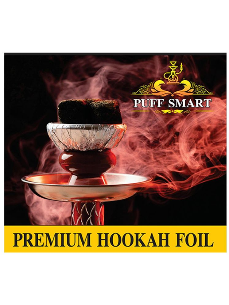     			Puff Smart Hookah Foil Paper - Pack of 50 with free foil Aluminium Foil