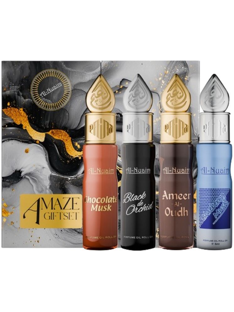     			Al-Nuaim Musk Non- Alcoholic Miniature Attar ( Pack of 4 )