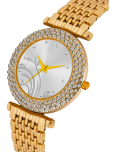 DECLASSE Gold Metal Analog Womens Watch