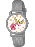 DECLASSE Light Grey Rubber Analog Womens Watch