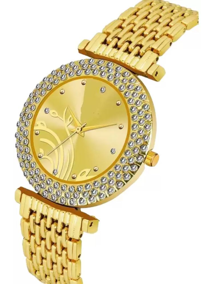     			DECLASSE Gold Metal Analog Womens Watch