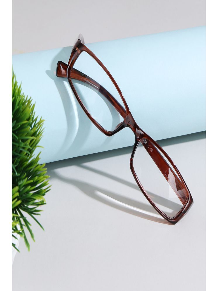     			Hexxa Rectangle Full Rim Reading Glasses