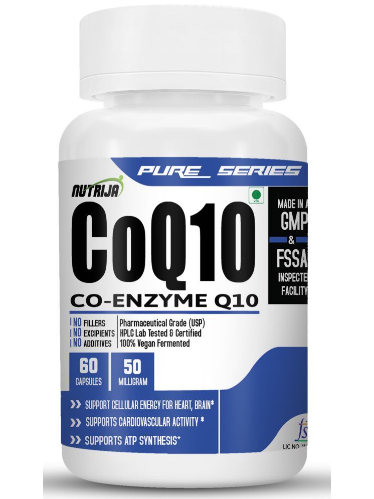     			NUTRIJA COENZYME Q10 (COQ10)50MG - 120 no.s Capsule