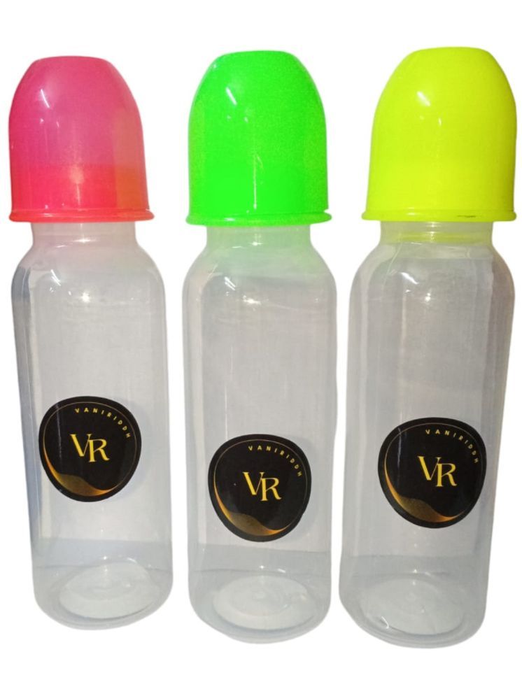     			VANIRIDDH 250 Multicolor Feeding Bottle ( Pack of 3 )