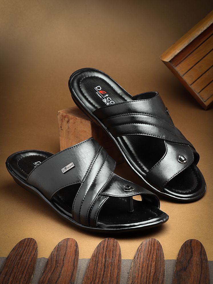     			Action - Black Men's Sandals