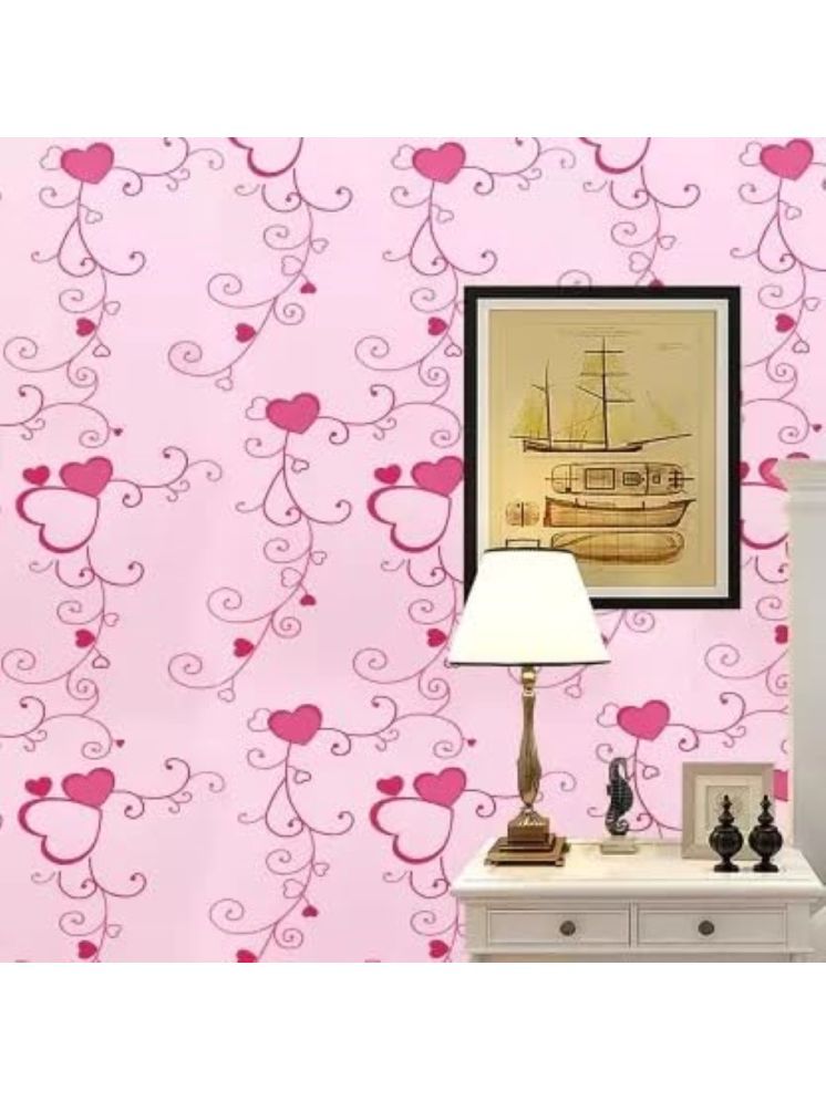     			Wow Interiors Romance & Love Wallpaper ( 45 x 500 ) cm ( Pack of 1 )