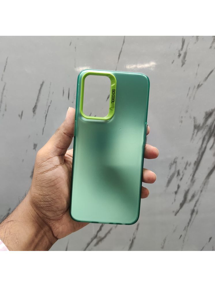     			ZAMN Plain Cases Compatible For Hard Shell Cases Realme narzo 30 5G ( )