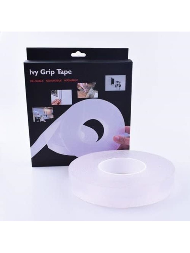     			ATIPRIYA Transparent Double Sided Nano Tape ( Pack of 1 )