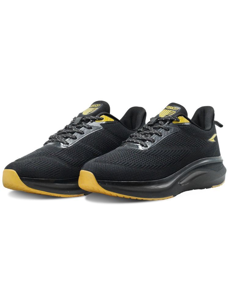     			ASIAN POWERPLAY-03 Black Men's Sports Running Shoes