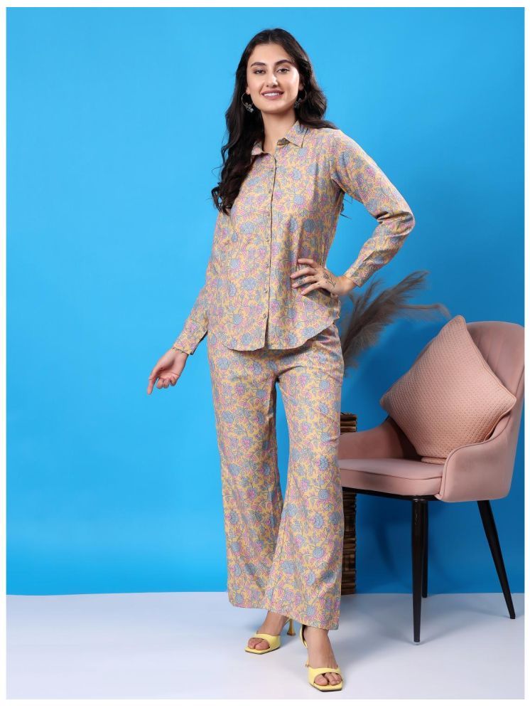     			Hangup Multi Color Printed Pant Top Set