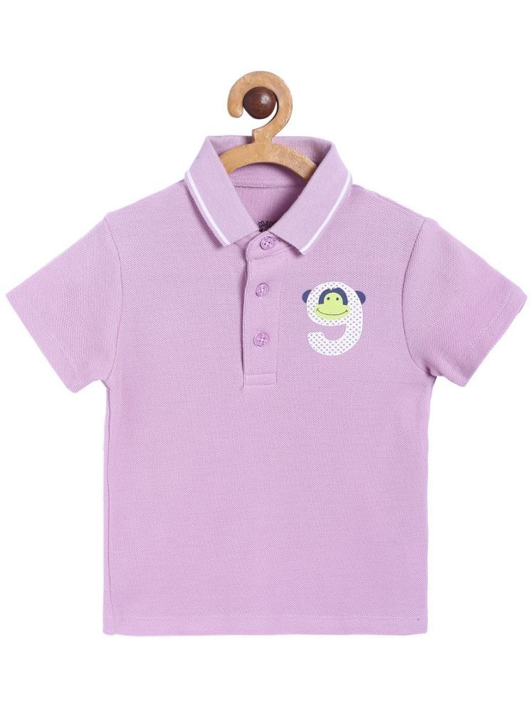     			MINI KLUB Purple Baby Boy Polo T-Shirt ( Pack of 1 )