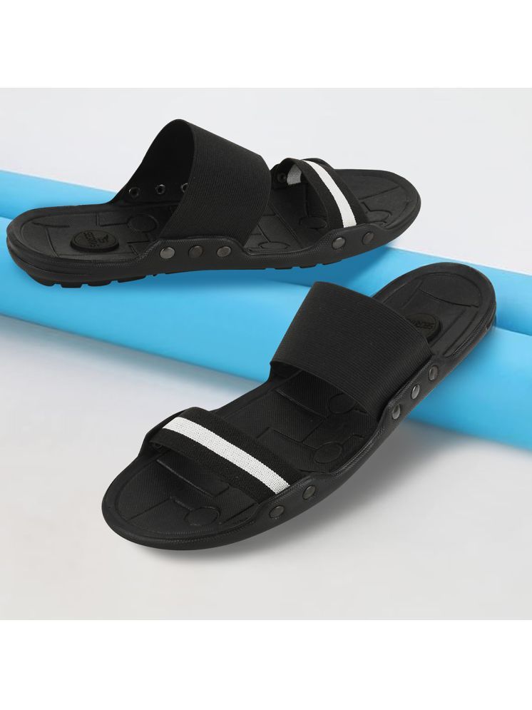     			Secritas White Men's Slide Flip Flop