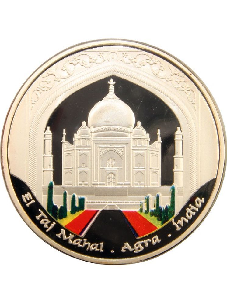     			Andorra ⭐10 Diners 2009⭐ Ta j Mah al in India rare UNC Beautiful Coloured Coin with Capsule