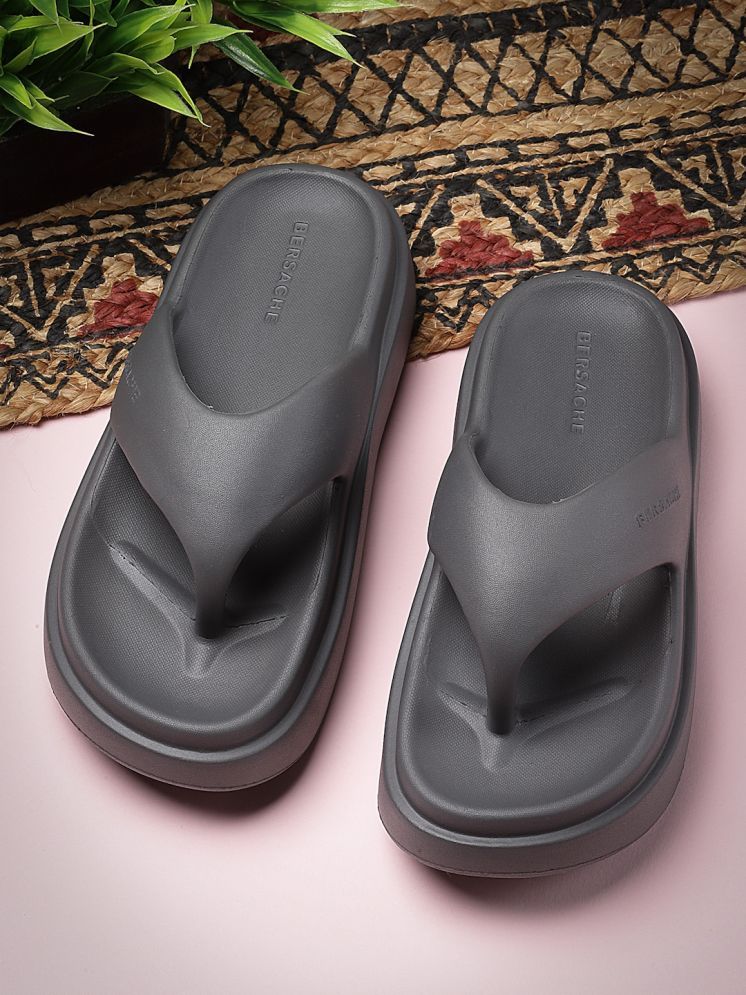     			Bersache Gray Clogs