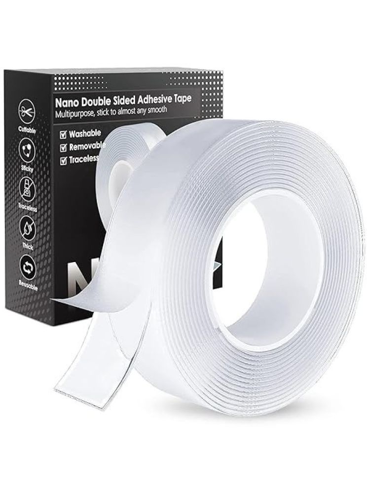     			Eclet Transparent Double Sided Nano Tape ( Pack of 1 )