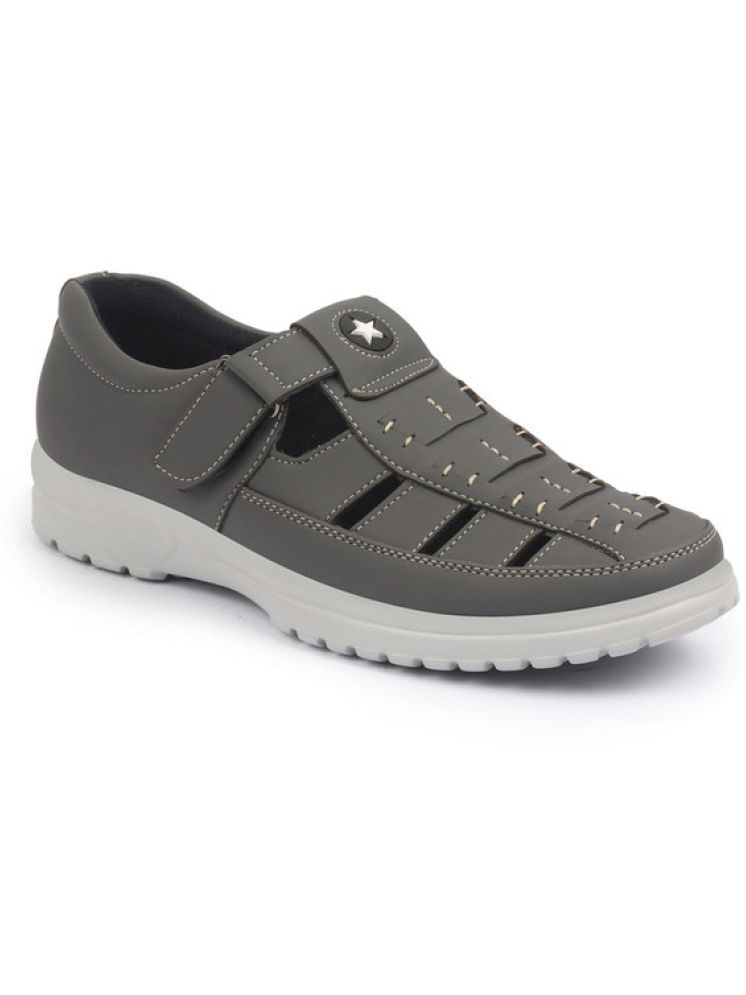     			Fausto - Grey Men's Sandals