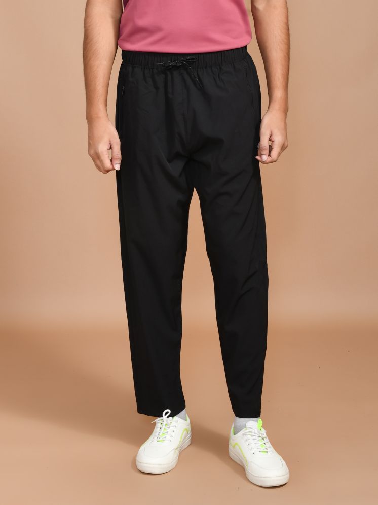     			SKYKNIT Black Polyester Men's Trackpants ( Pack of 1 )