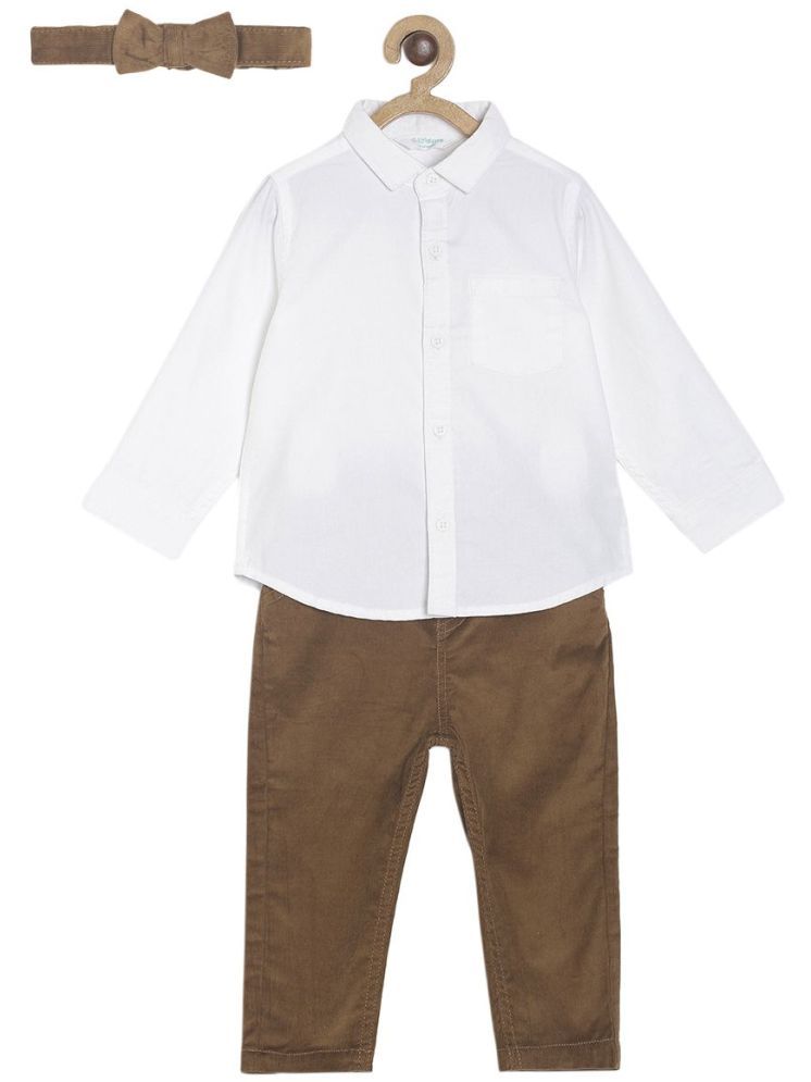     			MINI KLUB Multi Cotton Baby Boy Shirt & Trouser ( Pack of 1 )