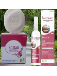 KOZIAN Hair Protection Spray with Argan Oil, Vitamin E, Pro Vitamin B3 Keratin, Rosemary Oil hair Spray100ml & Kojic acid Palmitate Glutathione Arbutin Vitamin C-E Soap 75gm Combo (100ml+75gm)