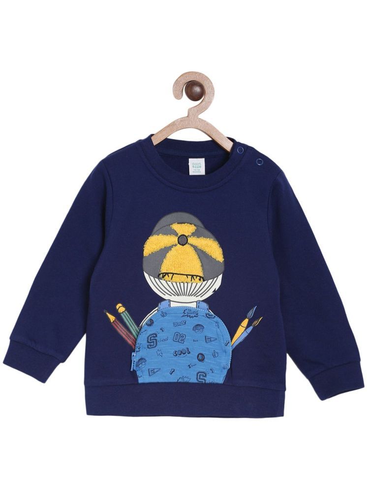     			Miniklub Baby Boys Pack Of 1 Sweat Shirt (Navy)