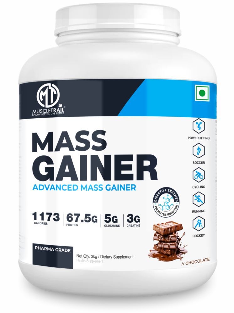     			Muscle Trail Chocolate Mass Gainer ( Pack of 1 )