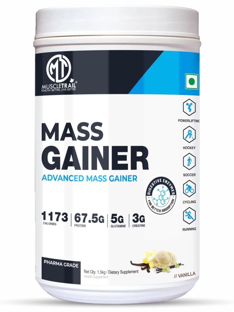     			Muscle Trail Vanilla Mass Gainer ( Pack of 1 )