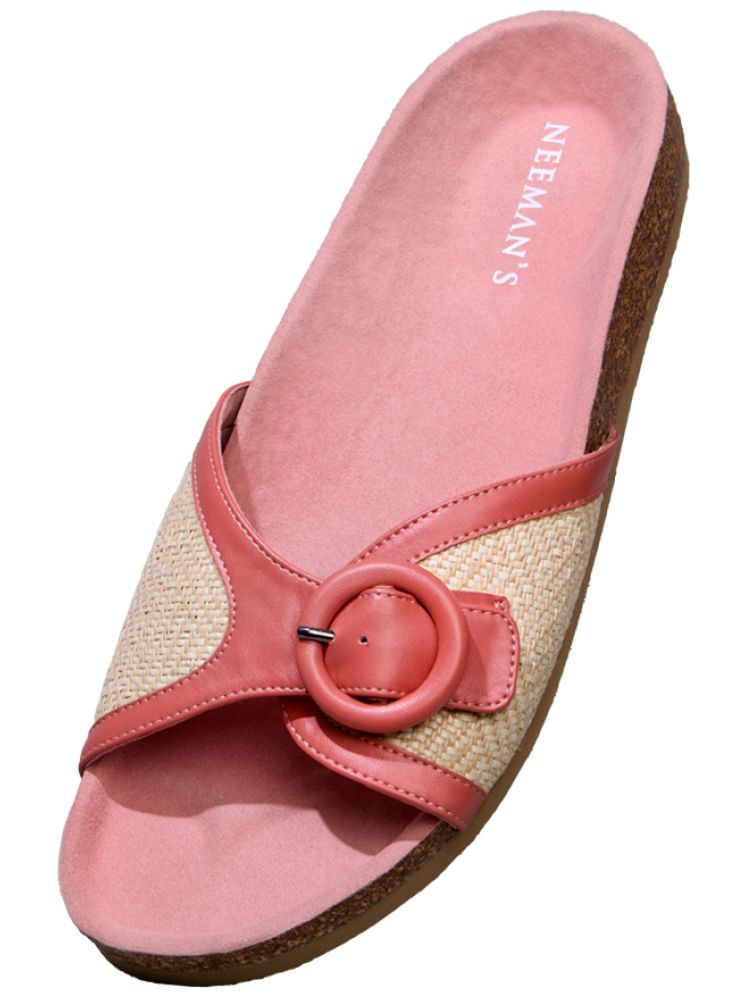     			Neeman's PeachPuff Women's Flats