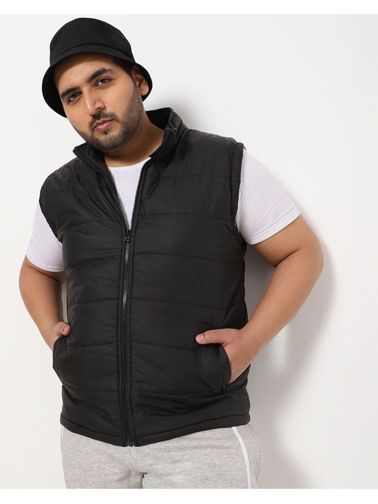     			curvy comfort Polyester Men's Puffer Jacket - Black ( Pack of 1 )