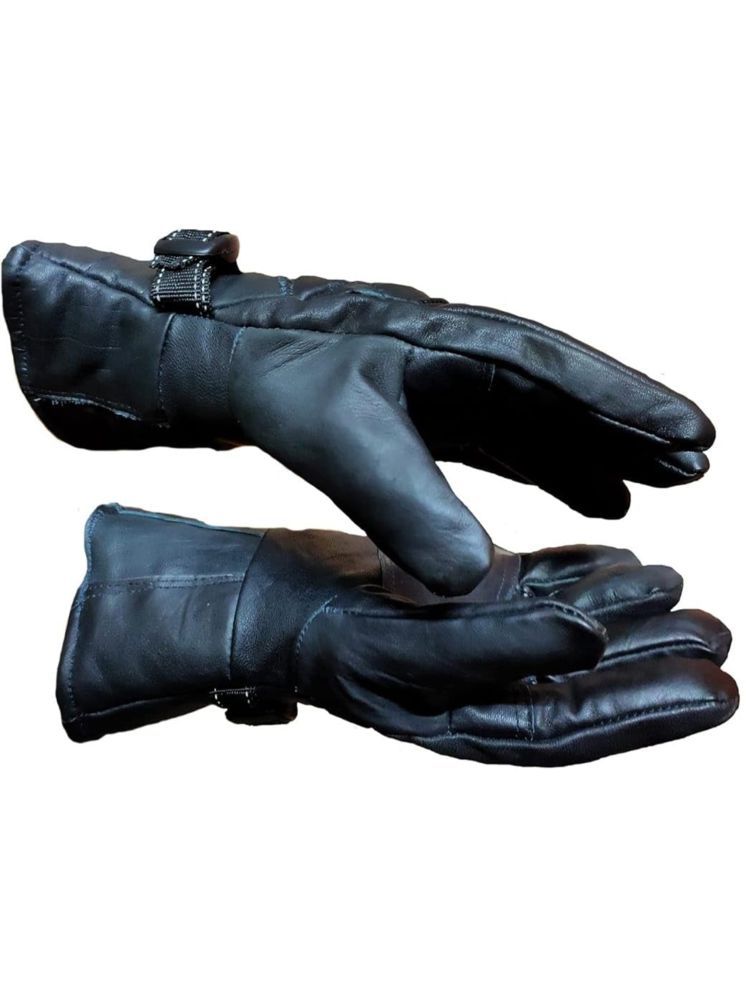     			ATIPRIYA Unisex Leather Gym Gloves With Full-Finger Length