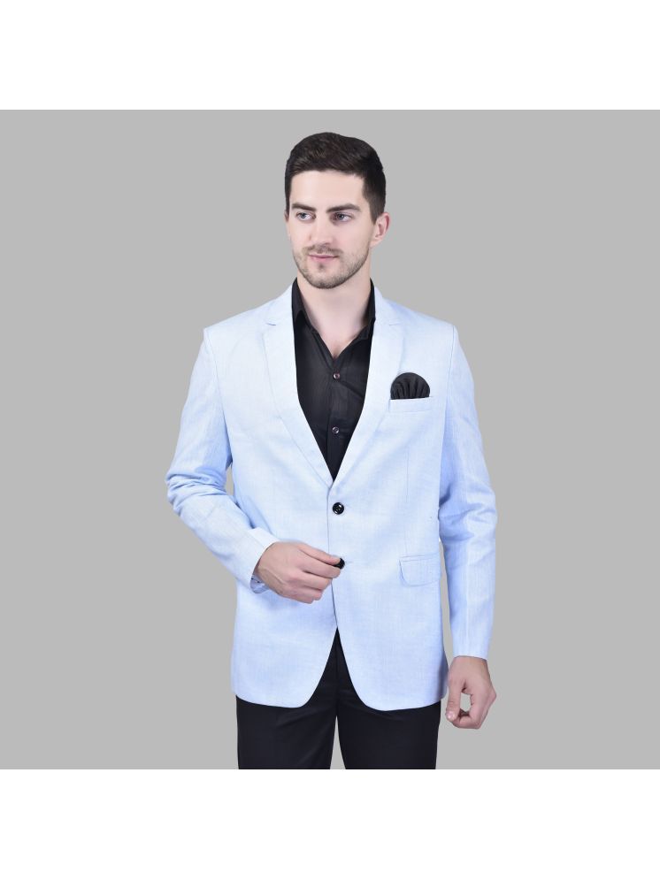     			BOWLIFESTYLE Cotton Blend Men's Blazer - Blue ( Pack of 1 )