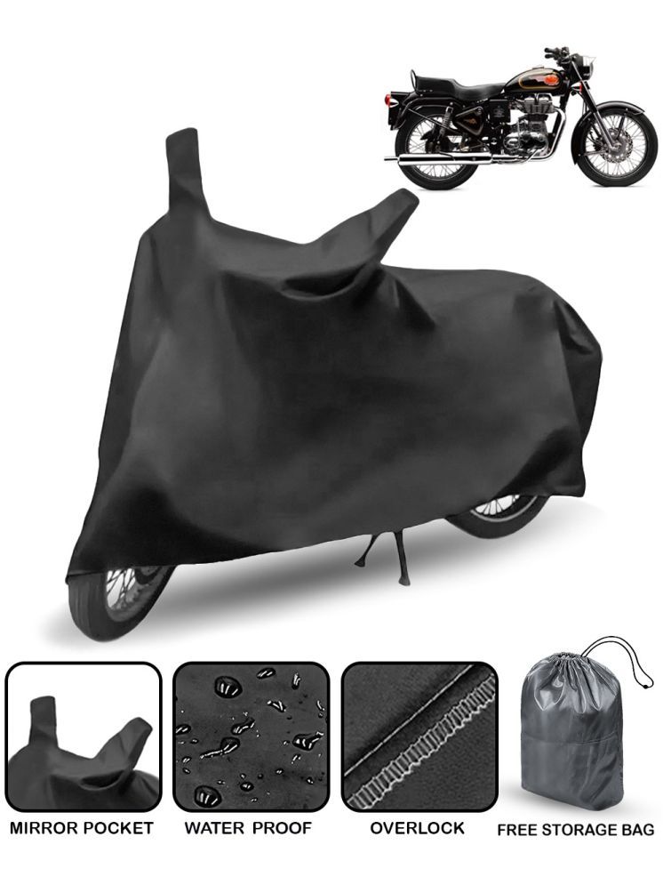     			CARNEST Bike Body Cover for Royal Enfield Bullet 500 ( Pack of 1 ) , Black