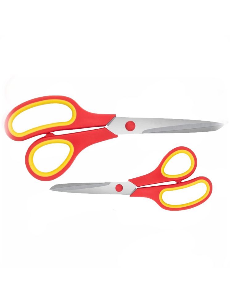     			DIGIMATE Stainless Steel Scissors Set ( Pack of 2 )