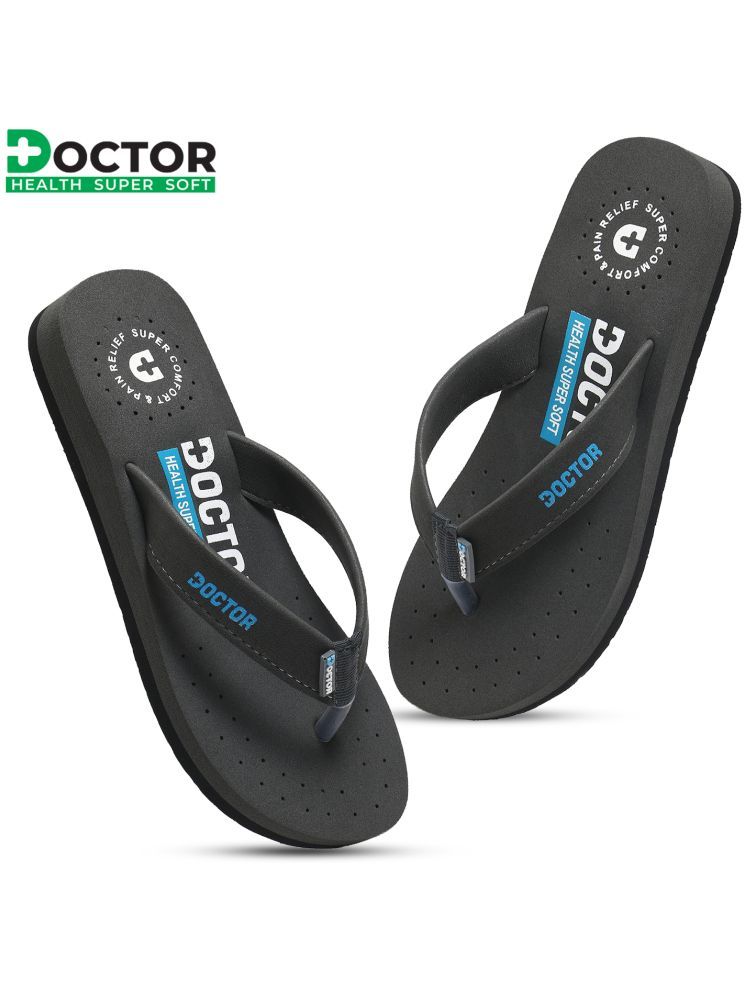     			Doctor Health Super Soft Light Grey Women's Slipper