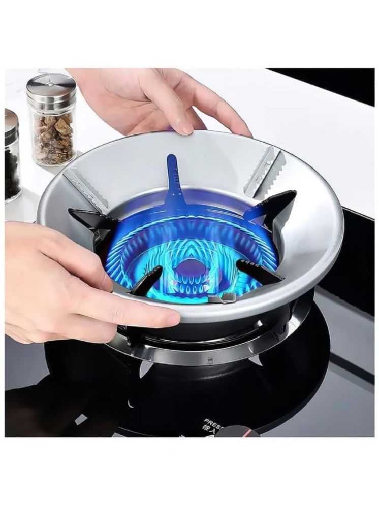     			Gas Saver Burner Stand Gas Chula Burner Gas Saver Stand Jali Ring Fire&Windproof Energy Saving,Gas Chula Support Stand 4 Legs Supported