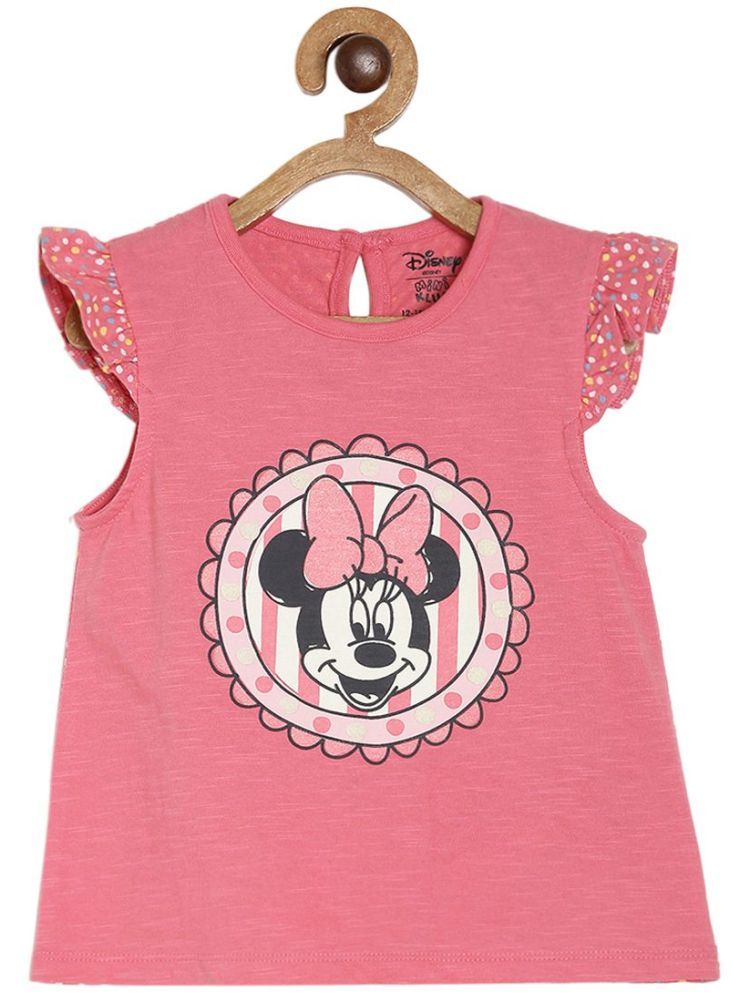     			MINI KLUB Pink Baby Girl Top ( Pack of 1 )