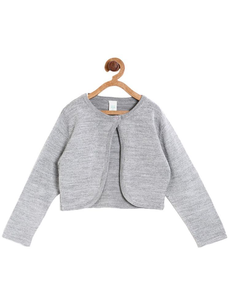     			Miniklub Baby Girls Pack Of 1 Shrug (Gray)