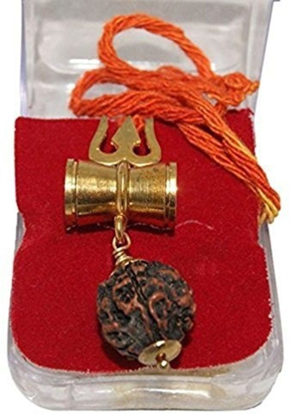     			Shri Astha Vinayak 1 Mukhi Rudraksha Pendant With Thread ( Pack of 1 )