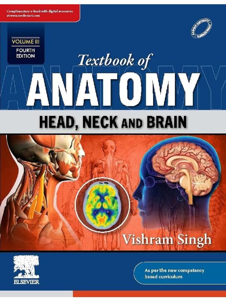     			Textbook of Anatomy: Head, Neck and Brain, Vol III, 4th Edition Paperback