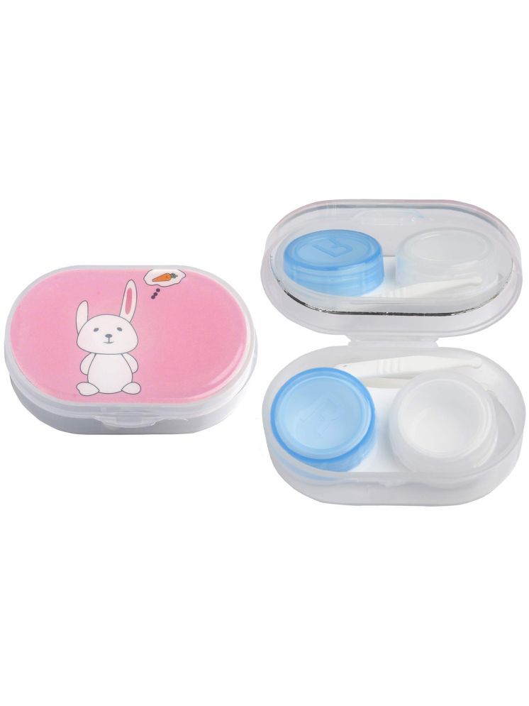     			Vivid Pink Hard Case Contact Lenses