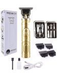 Hpc T9 Plastic+7 Pcs Kit Gold Cordless Beard Trimmer With 40 minutes Runtime