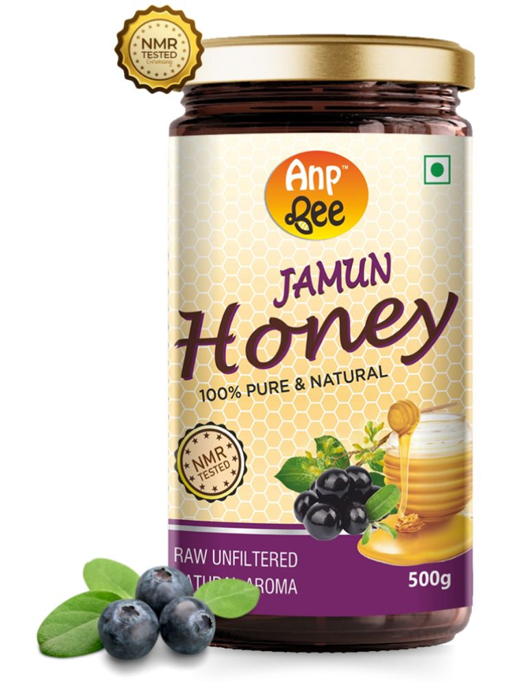     			ANP BEE 100% Pure NMR Tested Blueberry Honey Jamun Honey 500 g