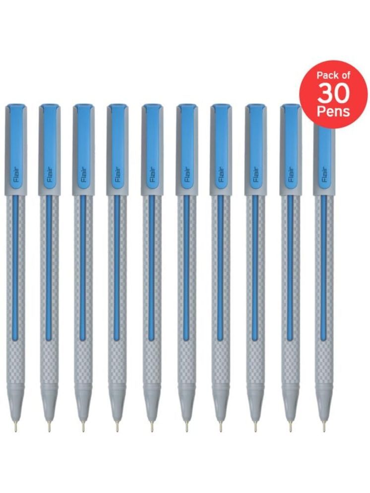     			Flair Yolo Ball Pen Blue Ink, Set Of 10X Pack Of 3