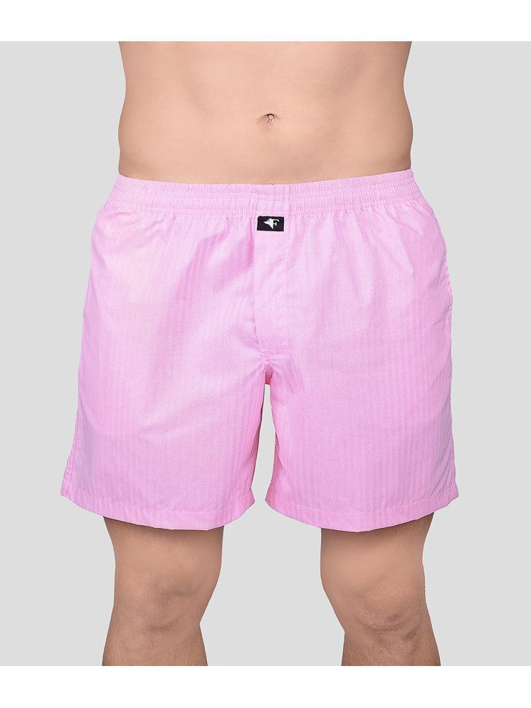     			Frenchie Cotton Men's Boxer- ( Pink ) Boxer Shorts for Men