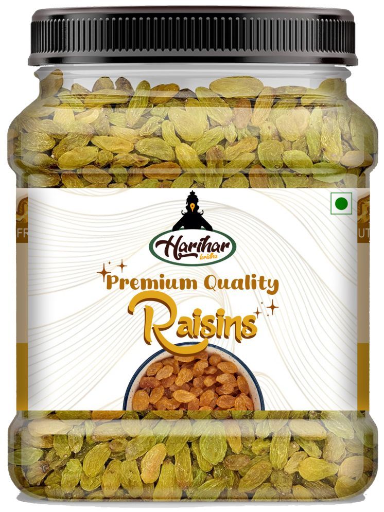     			HARIHAR KRIDHA Raisin (Kishmish) Premium Quality Green Raisins | 500 Gram