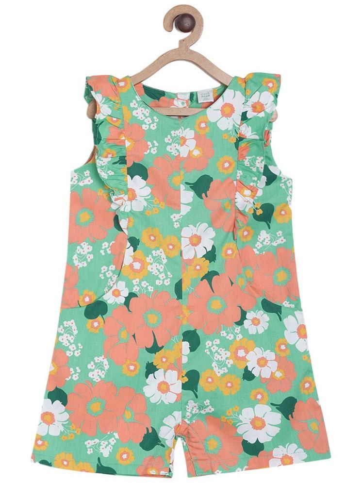     			MINI KLUB - Multi Cotton Girls Jumpsuit ( Pack of 1 )