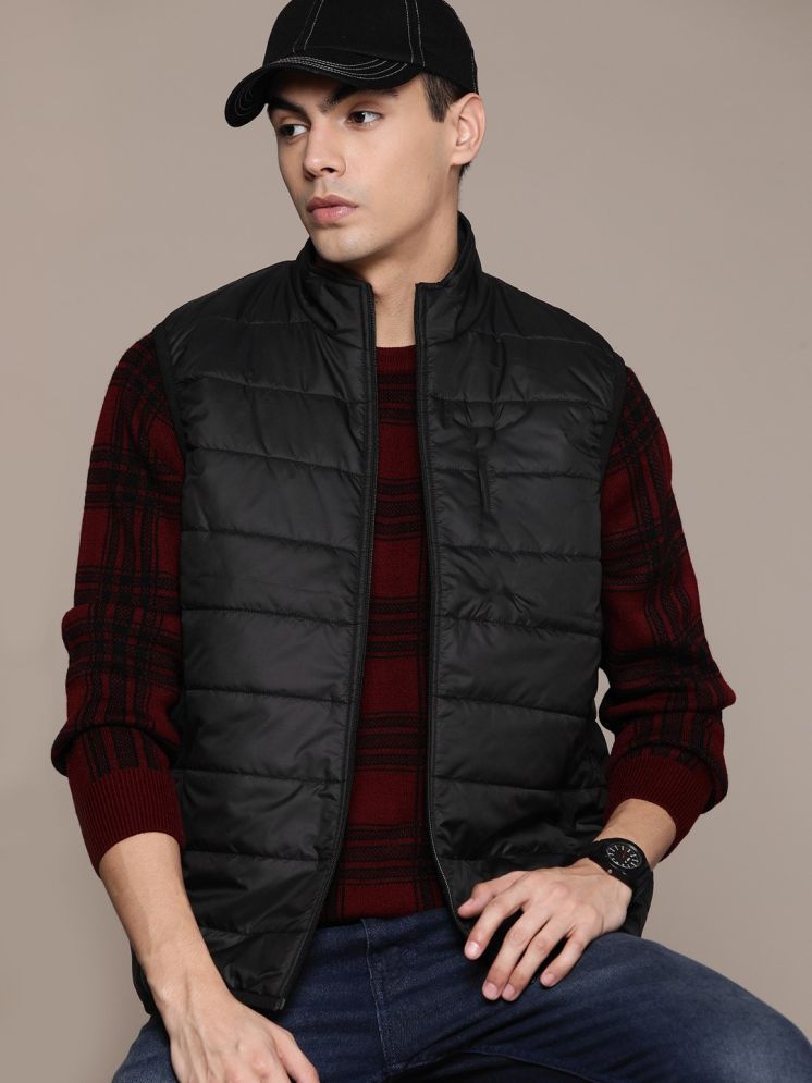     			PPTHEFASHIONHUB Polyester Men's Puffer Jacket - Black ( Pack of 1 )